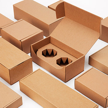 Shop shipping boxes for glass jars, gift boxes, and protective packaging for small businesses from Flush Packaging