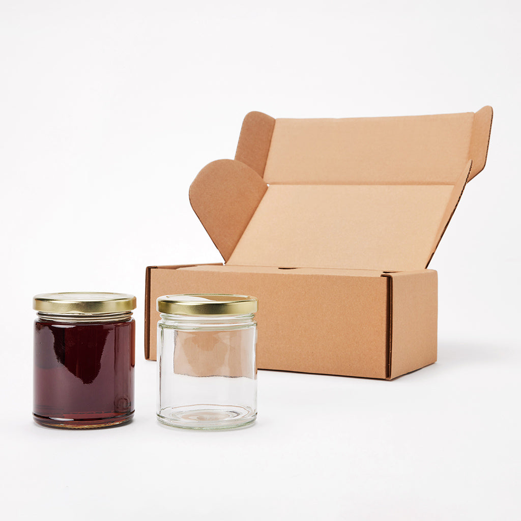 Shipping Boxes for Glass Jars available for Purchase from Flush Packaging