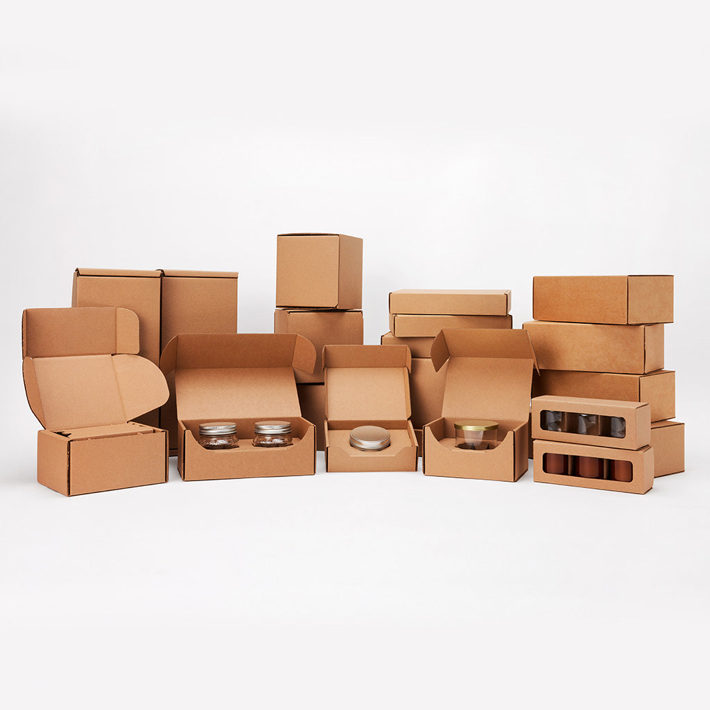 Shop Shipping Boxes for Glass Jars and E-Commerce Packaging from Flush Packaging